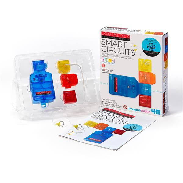 Електронний конструктор 4M Logiblocs Розумні схеми 4 модулі 10 проектів (00-06806) Харків - фото 10