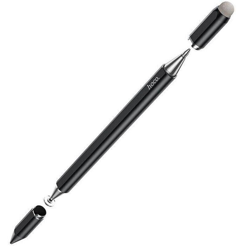 Стилус HOCO GM111 Cool dynamic series 3-in-1 passive universal capacitive pen Black Київ - фото 3