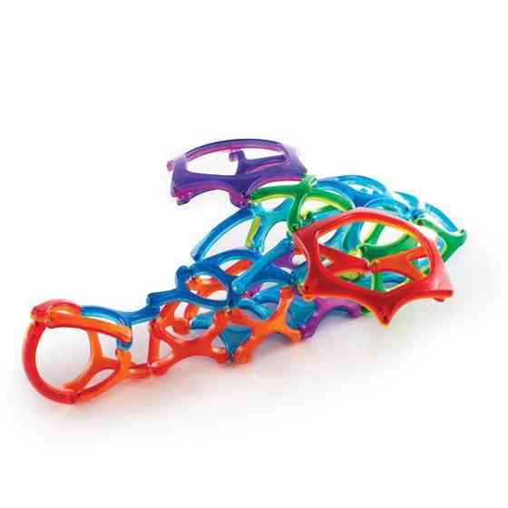 Магнітний конструктор Guidecraft PowerClix Organics, 74 деталі (G9432) Харків