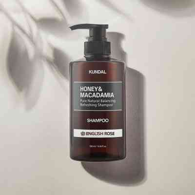 Шампунь Kundal Honey &amp; Macadamia Nature Shampoo English Rose 500 мл (8809568740487) Вінниця