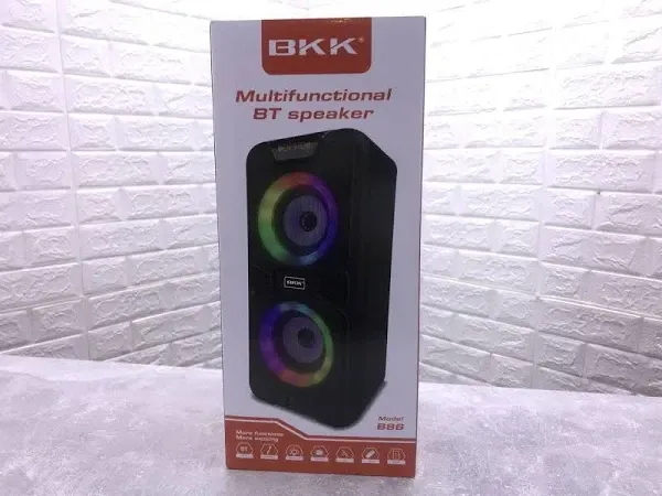 Колонка музична портативна Bluetooth BKK B86  USB, Mini-Jack AUX 3.5 мм, MIC IN Одеса - фото 9