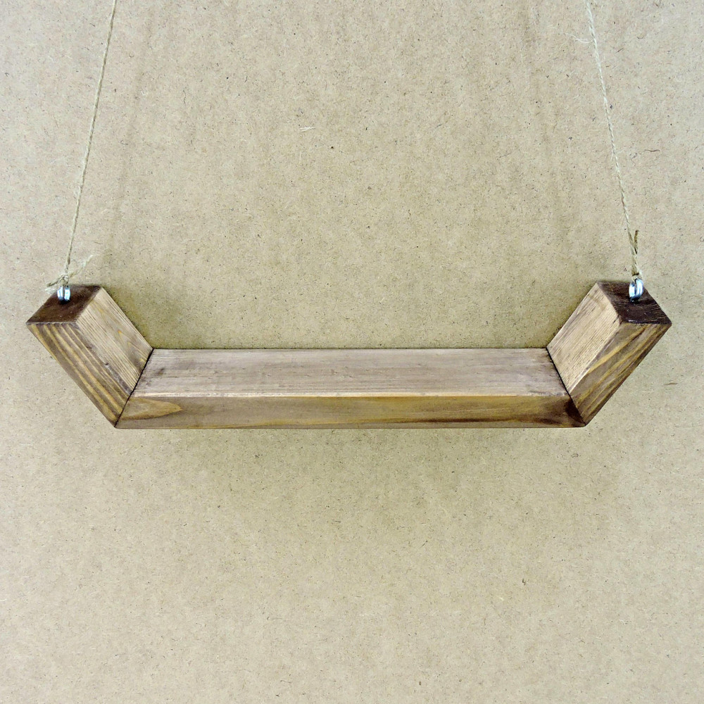 Полиця настінна для квітів "Редонда" капучино Миколаїв - фото 4