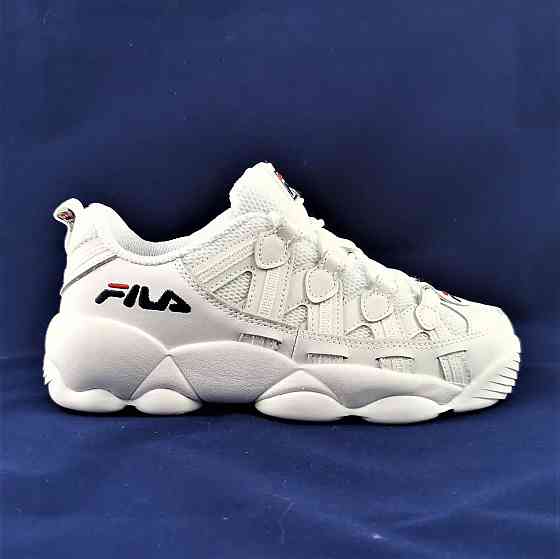 Кроссовки Женские FILA  Белые Кожаные Фила (размеры: 36,37,38,39,40) Видео Обзор Днепр