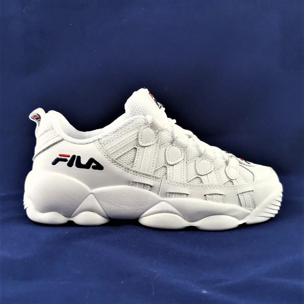 Кросівки Жіночі FILA Білі Шкіряні Філа (розміри: 36,37,38,39,40) Відео Огляд Дніпро - фото 2