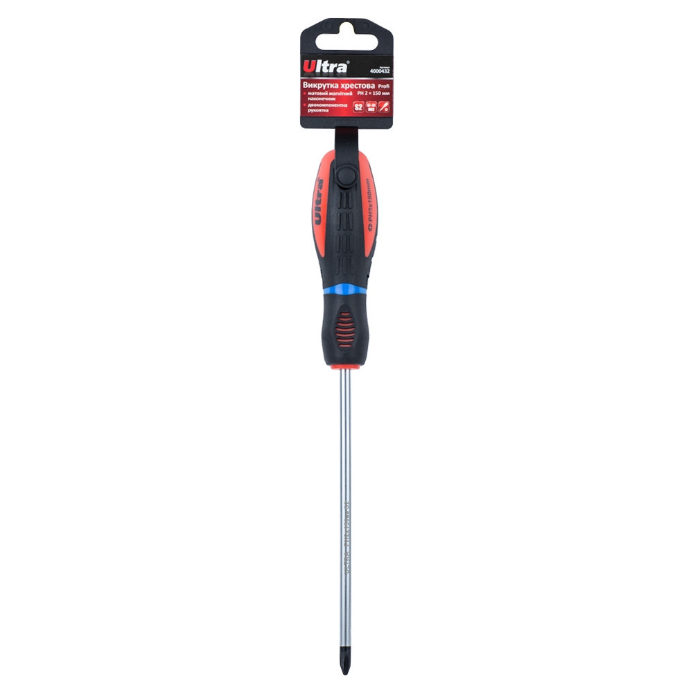 Викрутка хрестова PH 2×150мм S2 Profi ULTRA (4000432) Рівне - фото 4