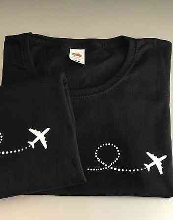 Парні футболки для хлопця та дівчини Шлях до серця Чернівці