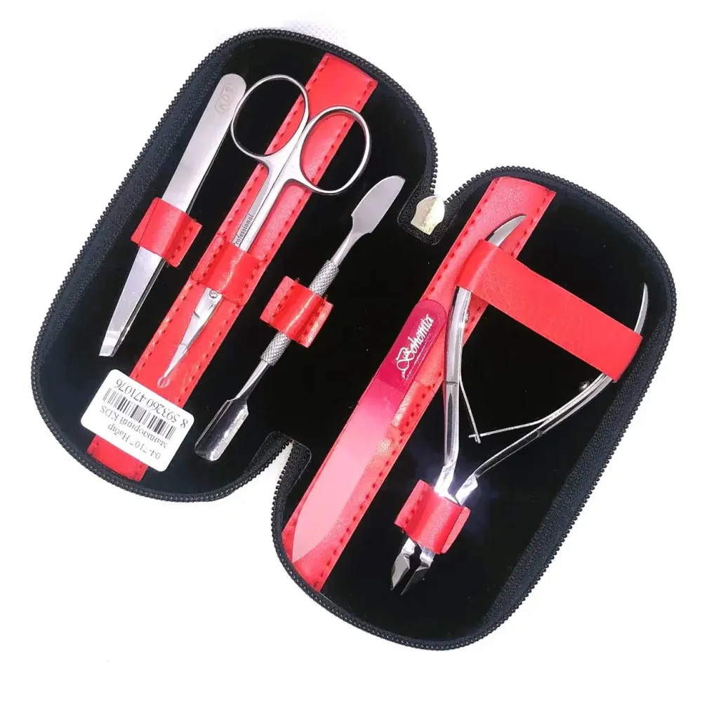 Маникюрный набор KDS (5 предметов) 7107 с хрустальной пилочкой Киев - изображение 7