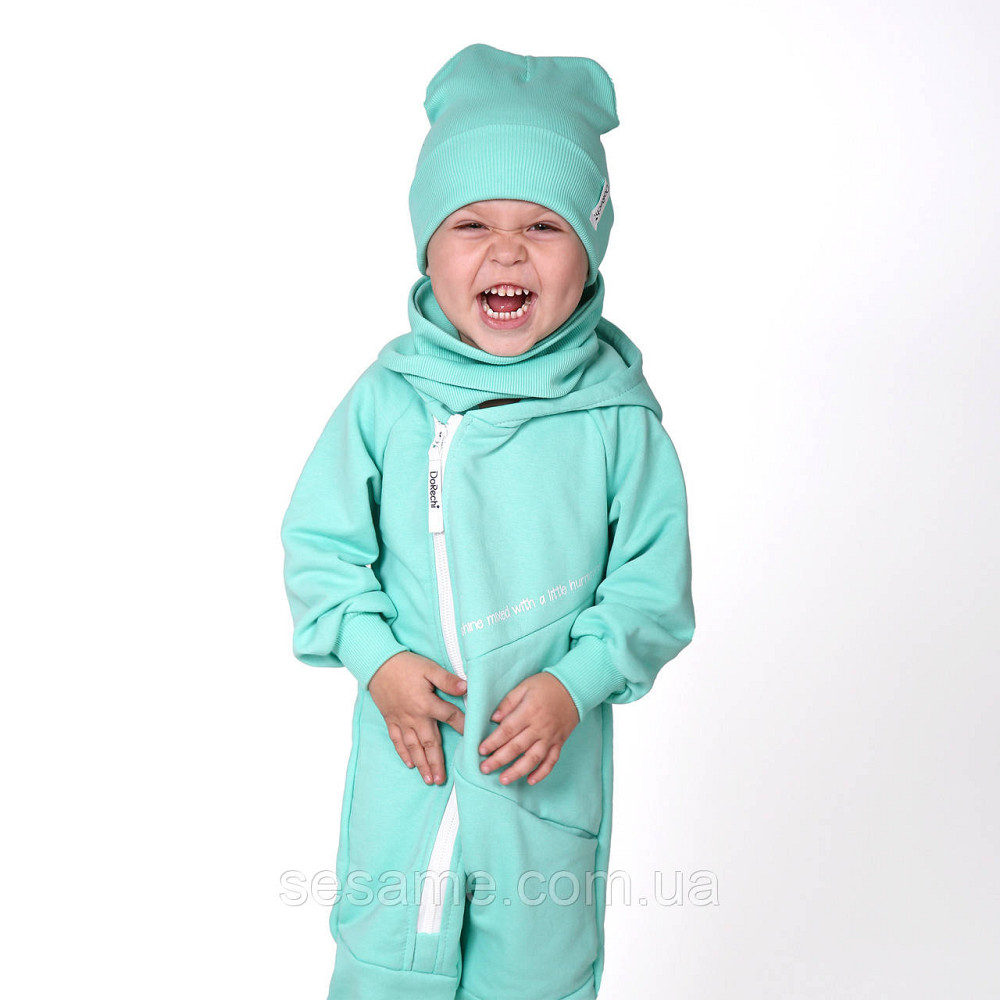 Комбінезон трикотажний ромпер Драйв М'ятний Харків - фото 3