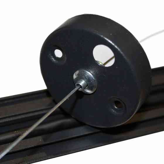 LED светильник офисный черный 40Вт SMD5730, 3000K/4000K/6000K, 3200 Лм Днепр