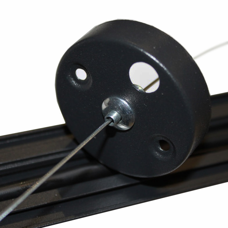 LED светильник офисный черный 40Вт SMD5730, 3000K/4000K/6000K, 3200 Лм Днепр - изображение 3