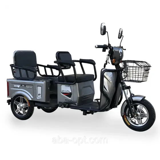 Електротрицикл з кузовом CROSSER S TR-5 1000W-72V-24Ah шини 10"/10" купити дешево в Україні Одеса