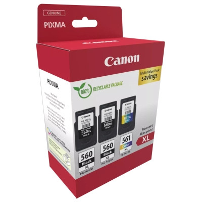 Картридж Canon PG-560/CL-561 XL 2xBK+Color, Multipack (3712C009) Винница - изображение 2