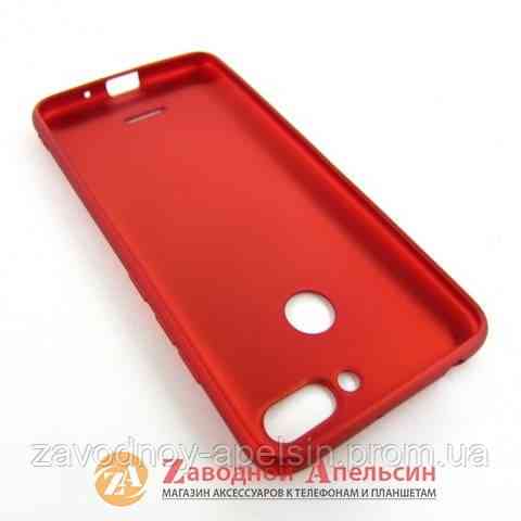 Xiaomi Redmi 6 6A защитный чехол Soft touch red Одесса