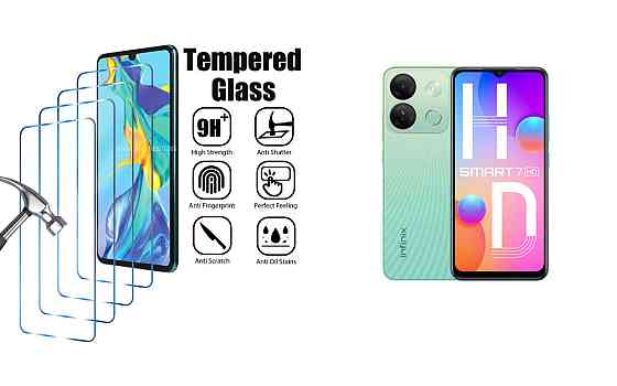 Защитное стекло ArmorGlass для Infinix Smart 7, Smart 7 HD, Smart 7 Plus – устойчивое к царапинам и ударам Киев
