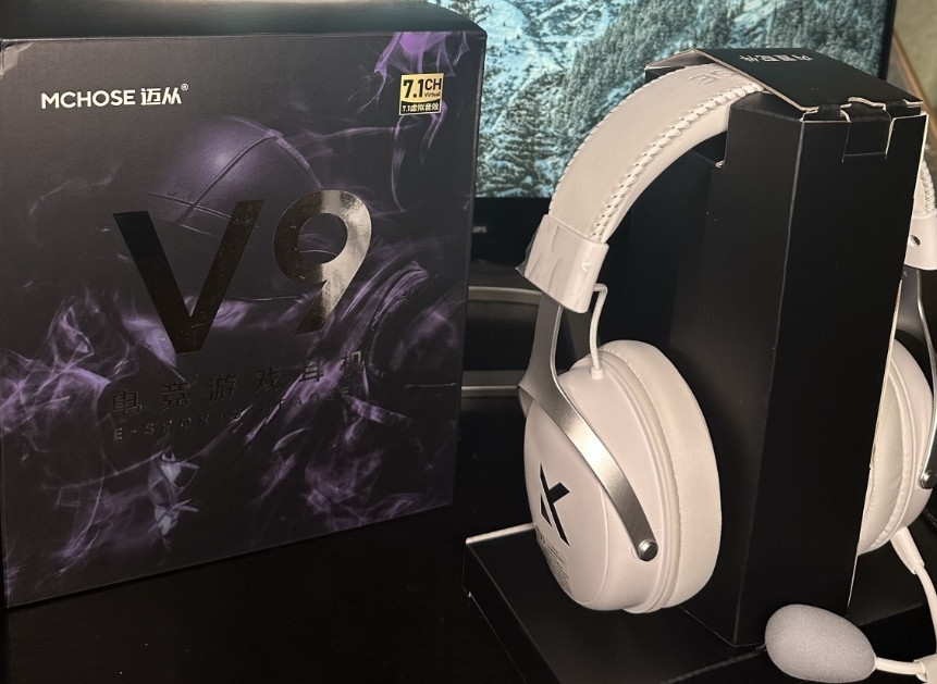 Навушники McHose V9 Pro White/Silver ! Харьков - изображение 5