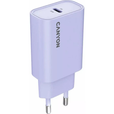 Зарядний пристрій Canyon 30CL OnCharge USB-C PD30W Purple (CNE-CHA30CLPU) Вінниця - фото 1