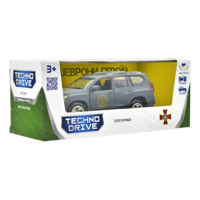 Машина Techno Drive серії Шеврони Героїв - Toyota Prado - Кара-Даг (KM6189) Вінниця - фото 2