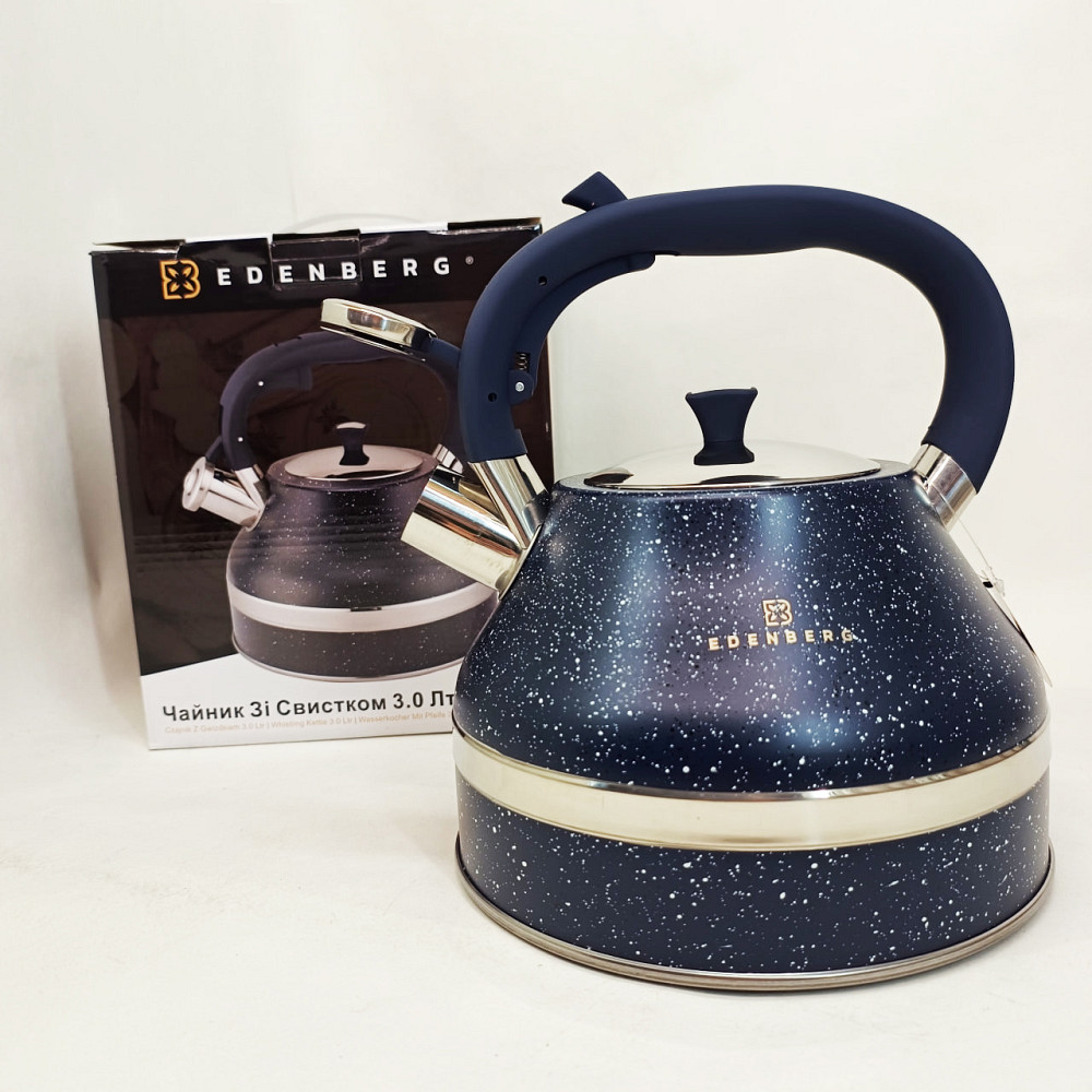 Чайник газовий красивий, Кухонний чайник газовий, Хороший чайник зі свистком 3 л зі свистком KH-80 Львів - фото 6