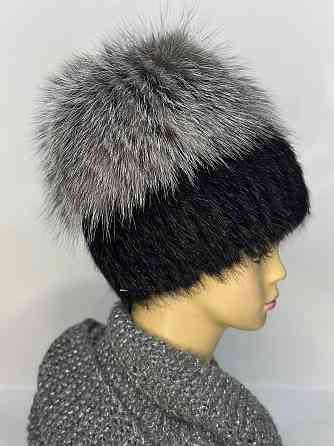 Шапка меховая женская Жаклин эдельвейс Черный Харьков