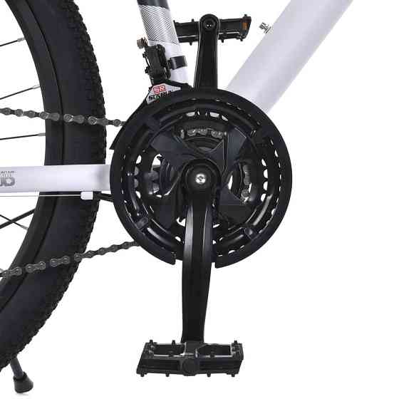 Велосипед SKD75 MTB 2605-2, 26 дюймів, сталева рама 16 Sunrun 24SP білий Вінниця