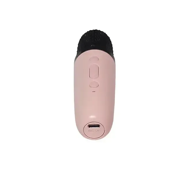 Портативна Bluetooth караоке колонка із 2 мікрофонами 5W BT 5.1 TWS LED FM voice changer Одеса - фото 4