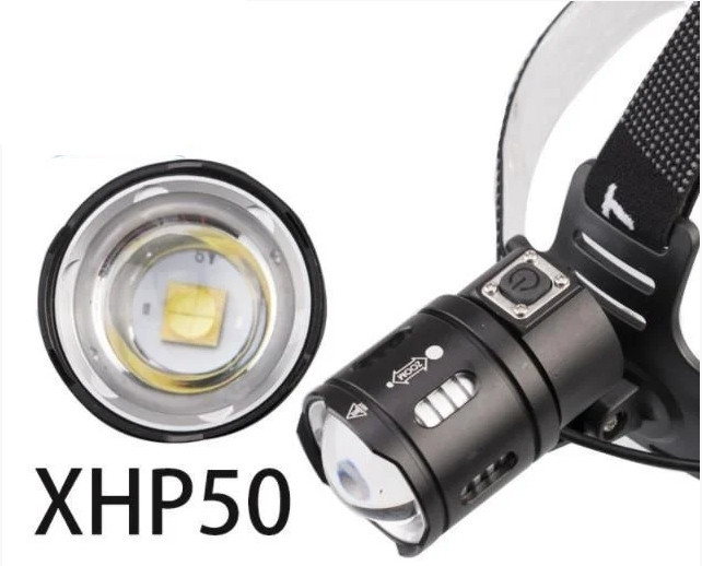 Налобний ліхтар T6006 світлодіод XHP50 Київ - фото 5