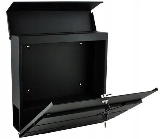 Поштова скринька велика з кришкою та 2 ключами Malatec (6238) Сталь Нововолинськ - фото 5