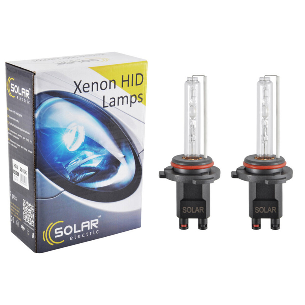 Ксенонова лампа Solar HB4 (9006) 6000K, 85V, 35W P22d KET, 2шт Киев - изображение 1