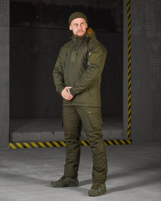 Зимовий тактичний костюм NORTHERN олива ВТ3756 Одеса - фото 6