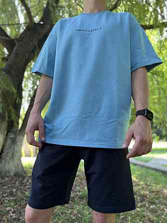 Літній костюм oversize unisex POSSIBLE (шорти + футболка) Чернівці