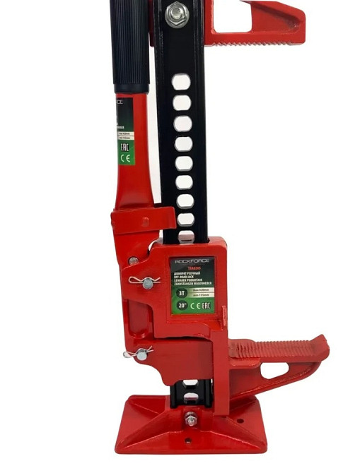 Домкрат рейковий 3т 20'' (155-420мм) Rockforce RF-TRA8205 Одеса - фото 4