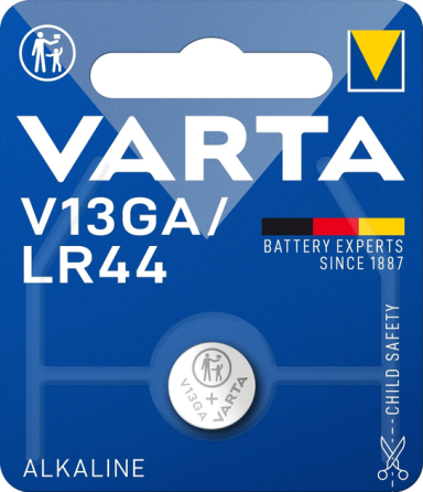 Батарейка Varta Power V13GA/LR 44 1xBL Alkaline 125 мА·год Київ