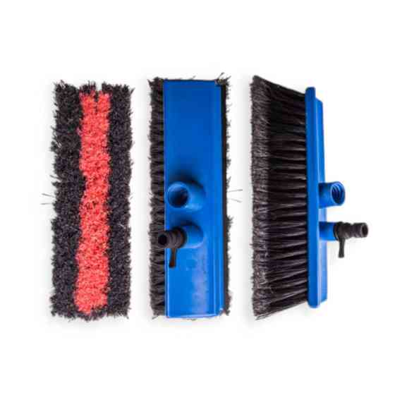 Щетка мытья авто 25 см под шланг с краном и стяжкой воды tom par TomPar для Мукачево