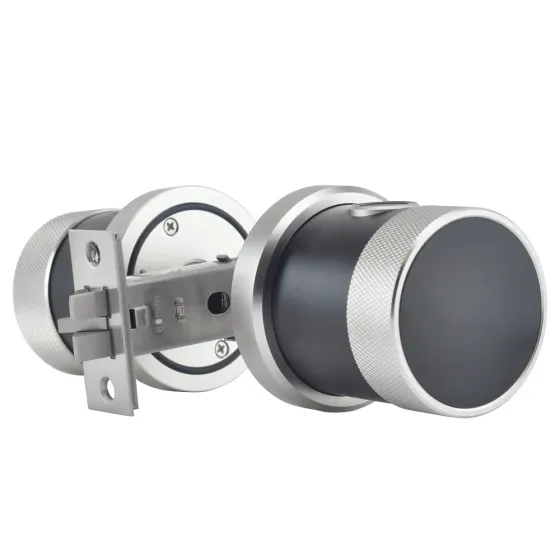 Замок біометричний автономний Trinix TRL-5106BTF Silver з Bluetooth, зчитувачем відбитків пальців і карт Mifare (65-00022) Киев