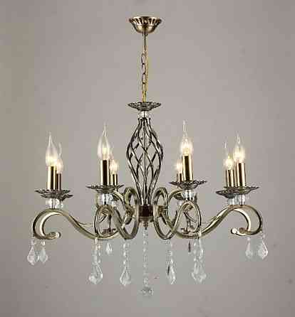 Люстра класична Sirius N1208/8 на 8 лампочек Коломия