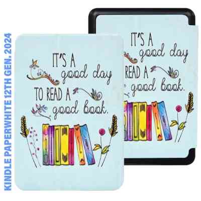 Чехол для электронной книги BeCover Smart Case Amazon Kindle Paperwhite 12th Gen. 2024 7" Good Book (712854) Винница
