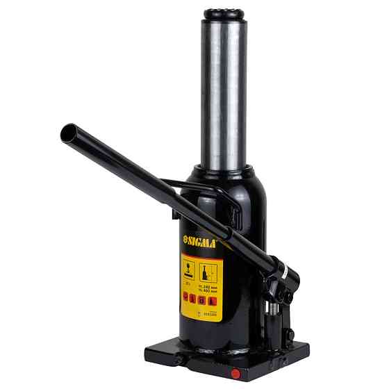 Домкрат гідравлічний пляшковий 20т H 242-452мм SIGMA (6101201) Київ