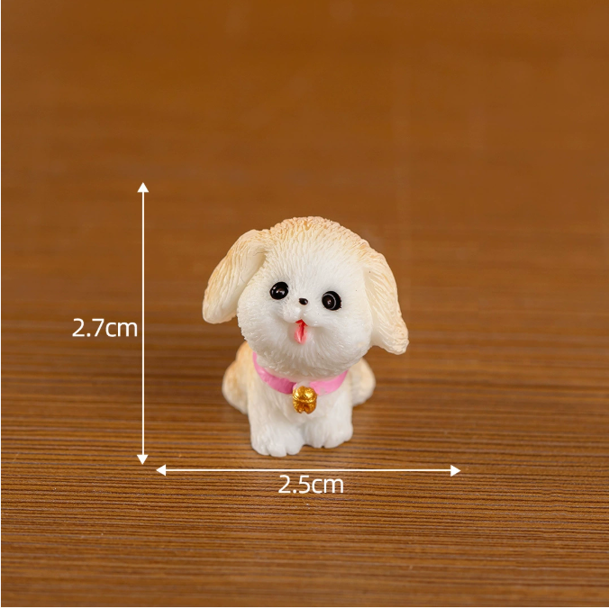 Мініатюра Песик 2.7 х 2.5 см Золотистий ретривер Одеса - фото 1