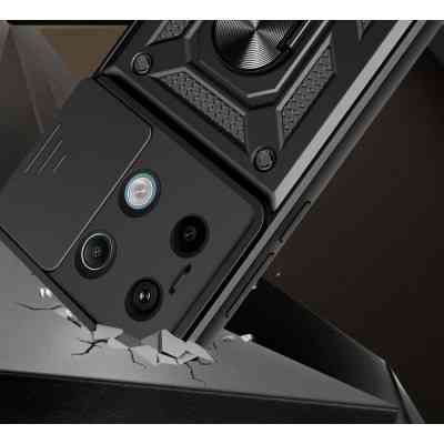 Чохол до мобільного телефона BeCover Military Poco X6 Black (711006) Вінниця