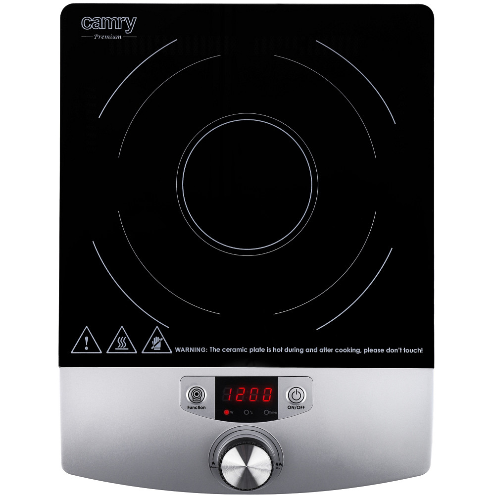 Плита настільна Camry CR 6515 індукційна/ конфорок:1/ 20-2000Вт/ 60°-240° С/ склокераміка Винница - изображение 1