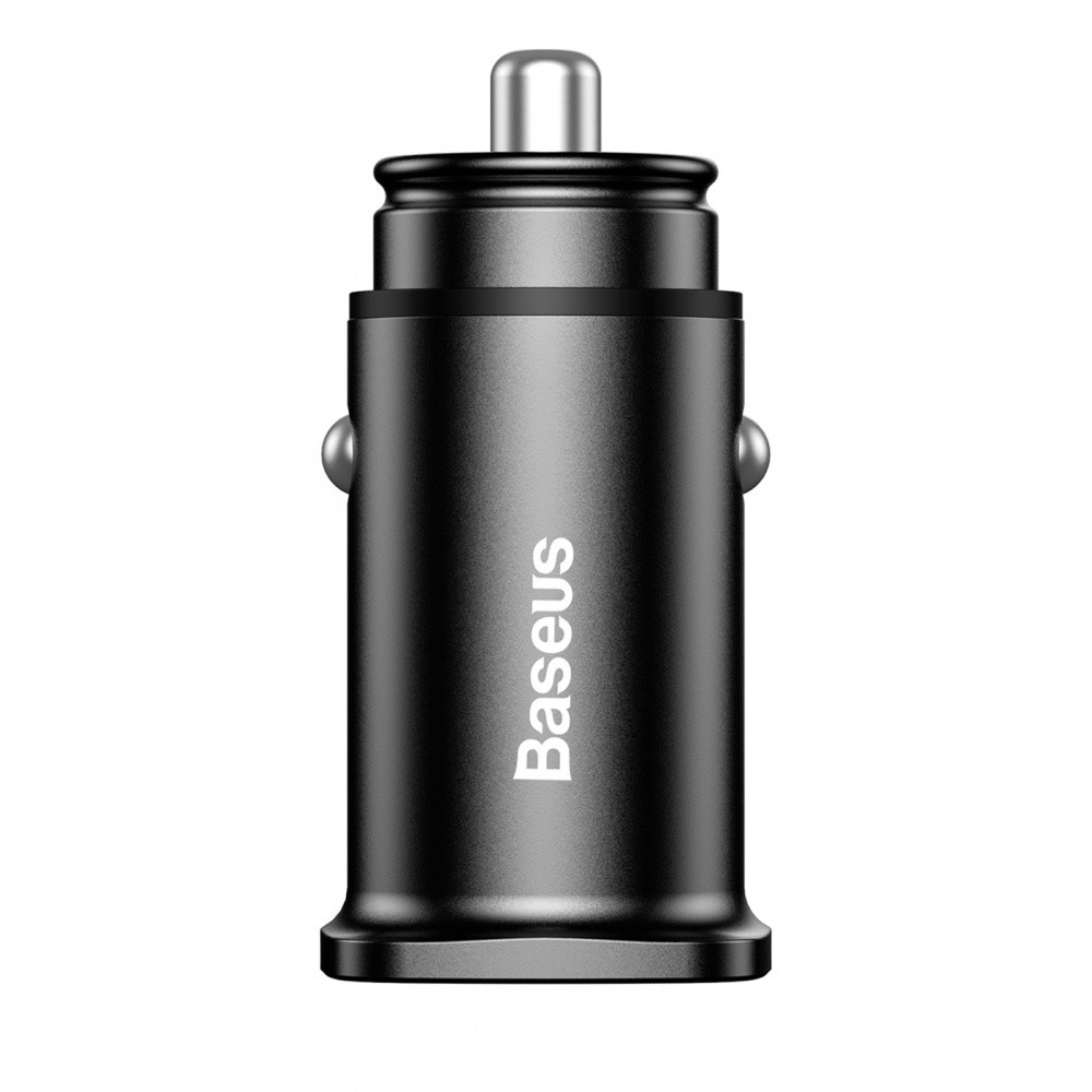 Автомобильное зарядное устройство для Baseus Square Metal QC 3.0 30W 2USB черный Львов - изображение 1