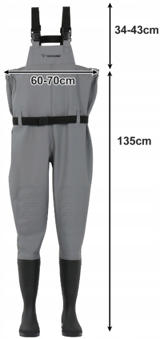 Заброди рибальські 41 + підтяжки Trizand (Польща) Київ - фото 2