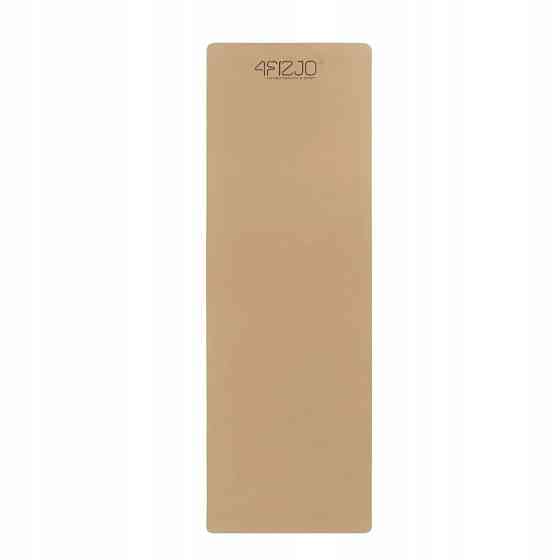 Спортивний килимок для йоги та фітнесу Cork 4FIZJO 4FJ0590, 183x61x0,4 см Вінниця