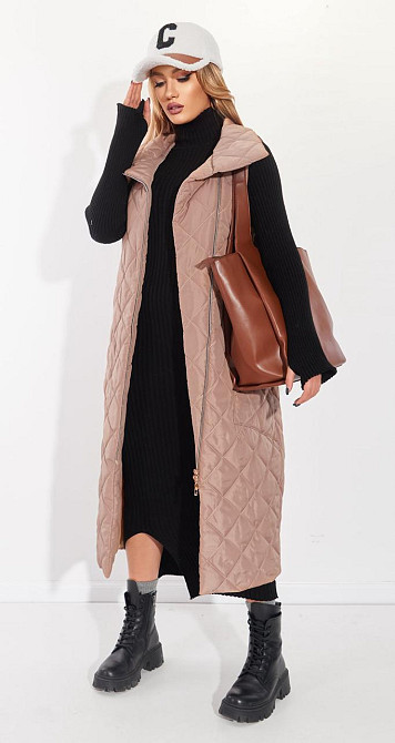 Стильна стьобана жилетка (46) Київ - фото 5