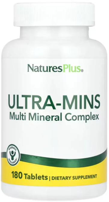 Комплекс минералов NaturesPlus Ultra-Mins Multi Mineral Complex 180 капс Киев - изображение 1