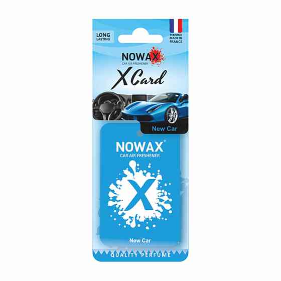Ароматизатор Nowax X Card New Car сухий Київ