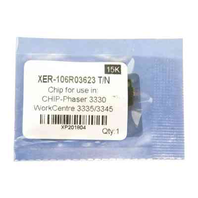 Чип для картриджа Xerox Pha3330/ WorkCentre 3335, 106R03623 Black Foshan (CHIP-XPH3330X-FSH) Винница