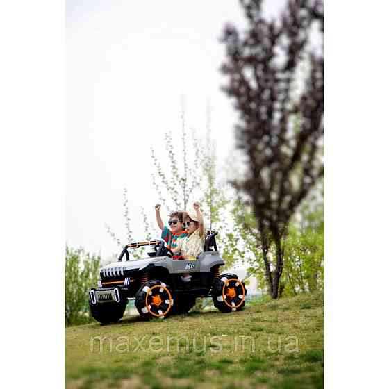 Электромобиль детский на аккумуляторе SP-8688 Электрический автомобиль для детей на пульте управлении белый Мостиска