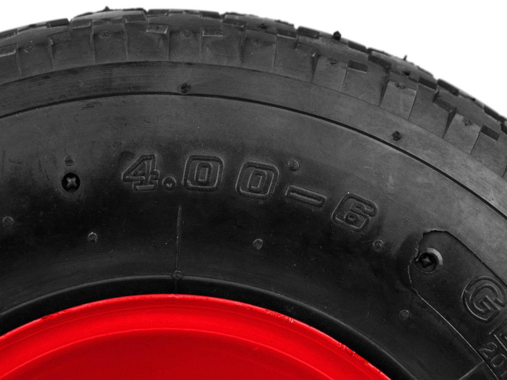 Колесо тачки пневматичне 4.00-6 2PR (320x90мм/136кг) Киев - изображение 9