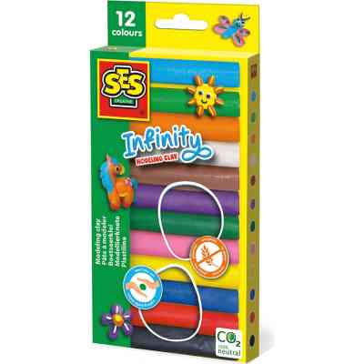 Пластилін Ses ВЕСЕЛА ЛІПКА (12 кольорів) (00406S) Вінниця